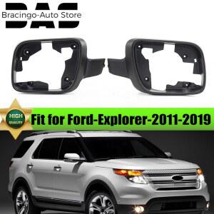 왼쪽 오른쪽 백미러 프레임, 포드 익스플로러 2011 2012 2013 2014 2015 2016 2017 2018 2019 미국 버전 자동차 액세서리