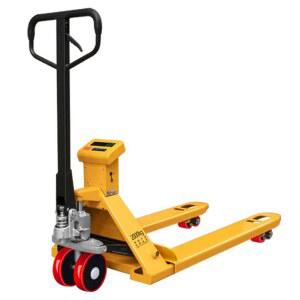 핸드 리프트 전자 쟈키 저울 화물 지게차 0 550mm 포크 유압 운반기 내로우 2kg 2톤