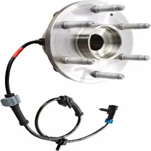 블루 커넥터 패시브 센서가 장착된 팀켄 SP500300 액슬 베어링 및 허브 어셈블리