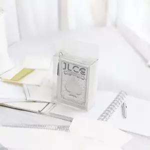 DIY JLCC 여백 양면백지 24개입 네임팬 카드케이스 세트