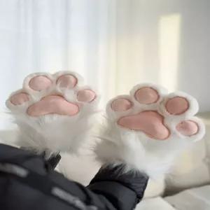 인형탈 고양이 장갑 파티복장 지지소리 할로윈 코스튬