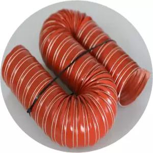 KRD 성능 내열성 자동차용 실리콘 플렉시블 브레이크 냉각 공기 덕트 유도 흡기 파이프 호스 내경 51mm(2 )