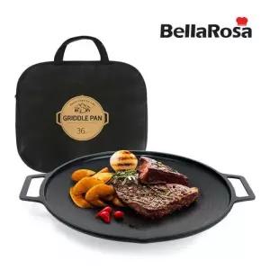 국내산 인덕션 캠핑 그리들팬 36cm 고기불판+전용가방 그릴팬