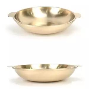 한정식 직화가능 고급 유기 전골냄비 29.6x6.5cm 6호 전골팬