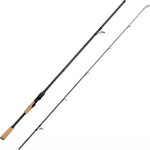 젠지츠 스피닝 낚싯대 u2013 2피스 탄소 섬유 막대 중형 강력 엑스트라 패스트 액션 프리미엄 코크 EVA