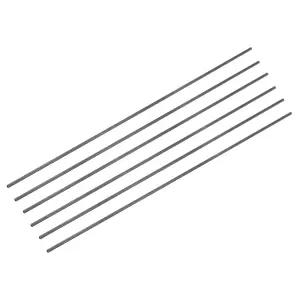 RC 비행기 쿼드콥터 멀티콥터용 uxcell 6Pcs 탄소 섬유 튜브 3 x 4 400mm 다관형 원형