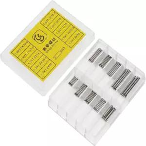 VOCOSTE 100개 스트랩 나사 시계 밴드 링크 핀 키트 수리 도구 제조기용 러그 교체 10 사양