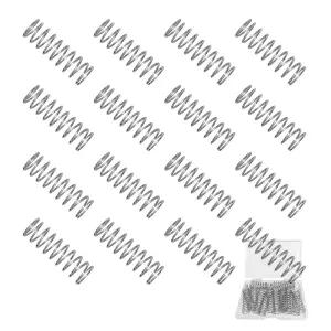 헤이이스트도어 16PCS SP9706 소형 압축 스프링 1/2인치 x 1-1/2인치 스테인리스 스틸 기계 교체용 HE033