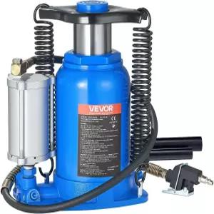 VEVOR 에어 유압 보틀 잭 32톤/70500파운드 수동 핸드 펌프가 장착된 플로어 카 오토 트럭 여행 트레일러