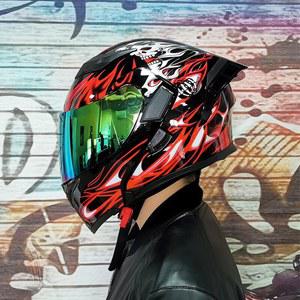 오토바이 바이크 스냅백 RW03 마녀 무광블랙 다크블루 레드 여성