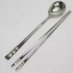 젓가락 10개 저분 가정 스푼 숟가락 수저 만복 세트 업소용숟가락