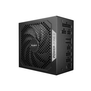조용하세요! 파워 존 2 1000W ATX 3.1 PSU | 80 Plus 및 사이베네틱스 플래티넘 효율 제로 RPM 저소음 전원 공급 장치 PCIe 5.1 준비 완료 블랙 BP008US