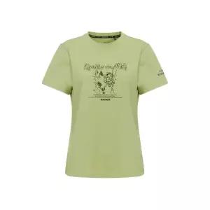 아이더 EIDER HERITAGE 여성 반팔 라운드 티셔츠_Light Olive DWM26234K1 456751