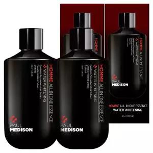 피부관리 폴메디슨 옴므 남성에센스 워터화이트닝 스킨로션 올인원 에센스 211ml 2개