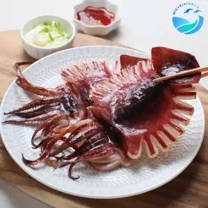 [바다씨쌀롱]국산 반건조오징어 10미 1.7~1.8kg (왕사이즈)