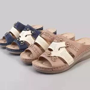 [SBG8ROM]웨지슬리퍼 키높이 샌들힐 뮬슬리퍼 사무실