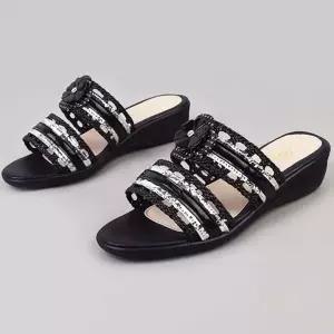 [SBG8RJ3]웨지슬리퍼 샌들힐 통굽 쪼리슬리퍼 키높이