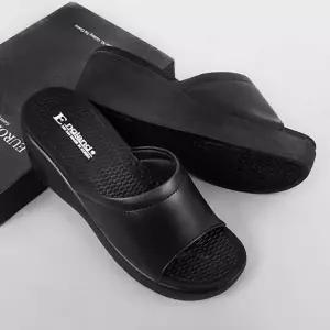 [SBG8REC]웨지슬리퍼 쿠션 회사 사무실 실내화