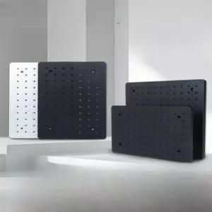 고정밀 광학 다공성 알루미늄 플랫 전자 구멍 보드 브레드 평판 플레이트 스텐