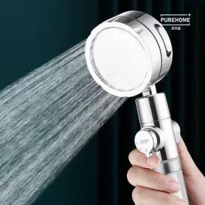고압 샤워기 헤드 휴대용 필터 강우 수도꼭지 욕실