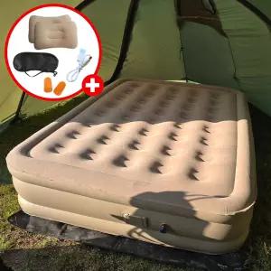 위드차차차 캠핑 에어매트 휴대용 야외 자충 매트 더블 40cm