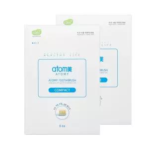 애터미 콤팩트 칫솔 1set (8개) X 2box (총 16개)