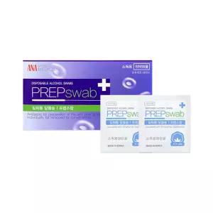 ANA메딕스 프랩스왑 일회용 알콜솜 100매 5개