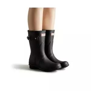 헌터 HUNTER [WOMEN] 숏 레인부츠 - 블랙 WFS1000RMABLK 289321