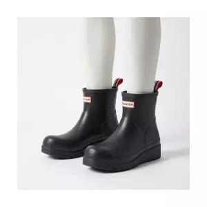 헌터 HUNTER [WOMEN] 플레이 숏 네뷸라 레인부츠 - 블랙 WFS2020NEB-BLK 289336