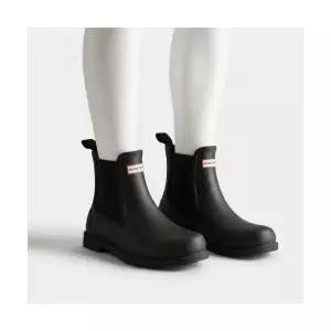 헌터 HUNTER [WOMEN] 코 첼시 레인부츠 - 블랙 WFS1018RMABLK 289407