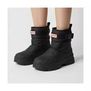 헌터 HUNTER [UNI] 인트레피드 버클 숏 스노우부츠 - 블랙 WFS2000NYRBLK 289423