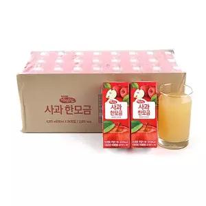 자연드림 한모금사과 120ml x 24개입
