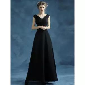 이브닝드레스 블랙 합창제 성가제 파티 무대 공연 피로연 연주회