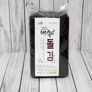 건강의섬완도 전남완도바다좋은 지주식 돌김100장 재래돌김 곱창김 자연그대로