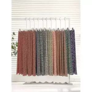 해피셀러HS (13종) 할머니 꽃무늬 몸빼 바지 여름 냉장고 플리츠 편한 고무줄 할매 바지 촌캉스룩 8부