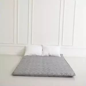 구스이불 더크린 바닥요매트 그레이 싱글1인용(요커버/요솜)