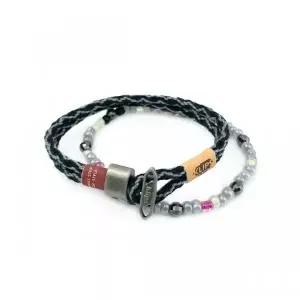 [클립스어반]  로이드 블랙+줄리안 남자 세트팔찌