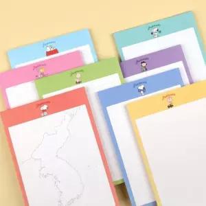 [마이모노샵][마이모노샵] 수험생 학생 필기 스누피 캐릭터 b5 메모패드 전과 (28565535)