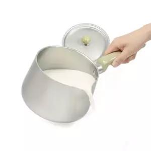 미니냄비 가정 업소용 소스팬 알루미늄 밀크팬 플라스틱 손잡이 12.4cm