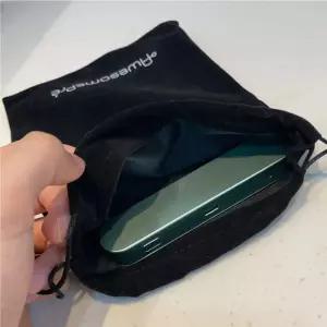 어슴프레 벨벳파우치 복주머니 스트링 조리개