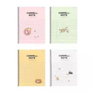 [문구] 냥냥 디자인 원링 바인더 코넬 노트 창의적 수업용 노트북