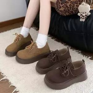 인기상품 여성 러버솔 통굽 로퍼 1P 캐주얼 키높이 구두 신발 [WFHPBWJ_260319]