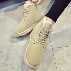 인기상품 여성 플랫 워커 털안감 스타일 캐주얼 패션 댄디룩 [W5553C1_260310]