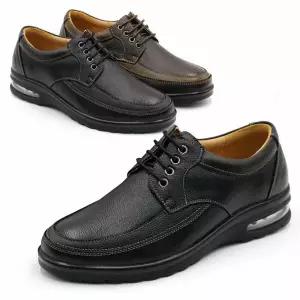 HSB-8011 남자 소가죽 에어쿠션 컴포트화 캐주얼구두 스니커즈 단화 효도화 남성로퍼