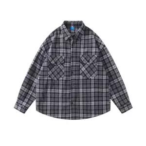 양털 셔츠 체크남방 남자 체크 무늬 남방