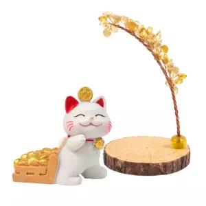 복고양이 피규어 행운 인테리어 장식 소품 개업 집들이 선물 마네키네코 1종