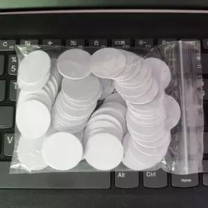 RF카드 UID 코인 카드 RFID 태그 키팝 1356MHz 0 HF ISO14443A 복사에 100개