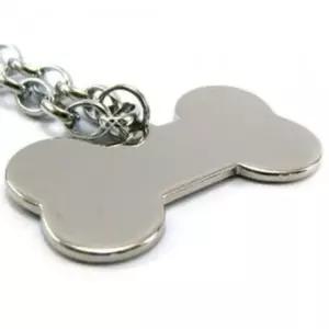 산책 강아지 인식표 뼈다귀 이름표 펜던트 목걸이 대 12개