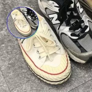 쌍문상회 튼튼한 고무신발끈 커스텀 운동화 아이보리 100cm