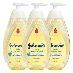 [RIZPICK]존슨즈 탑투토 베이비 바스 500ml X 3개